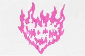 A modern flat graphic illustration showcases a vinyl record, specifically an LP or long-play music disc, with a distinctive cover featuring a heart in flames, often found among DJ equipment at disco