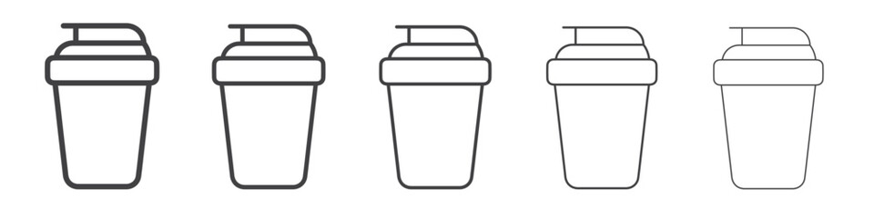 Shaker icon simple illustration logo art
