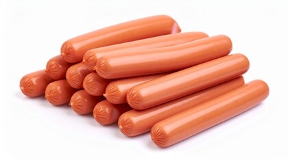 sausage isolated on white background