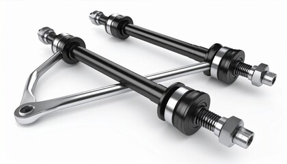 dumbbell isolated on white