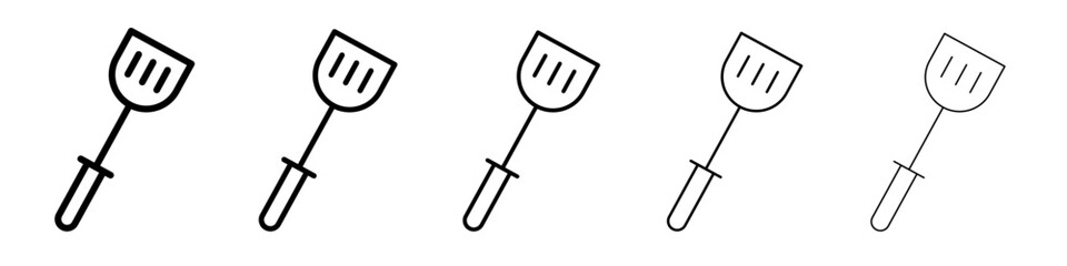 spatula icon simple illustration logo art