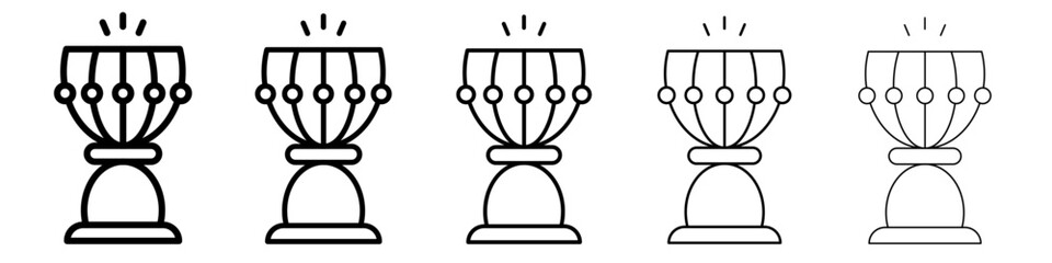 Tabla icon simple illustration logo art