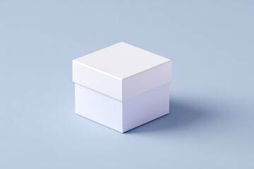 minimalistic photo featuring single piece of 3d technology placed off-center