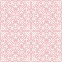 Elegant  Damask Seamless Pattern. Vector design for Wallpaper, Fabric, Branding, Packaging, Invitations, Wedding, Home Decor Design