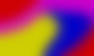 Vibrant Red Pink Yellow Blue Gradient Background abstract