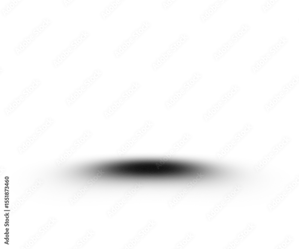 Poster Shadow strips, realistic round overlay effect isolated on transparent background. Gradient shadow with soft edges. Black paper shades, dividers graphic design elements, 3d PNG illustration shadow 