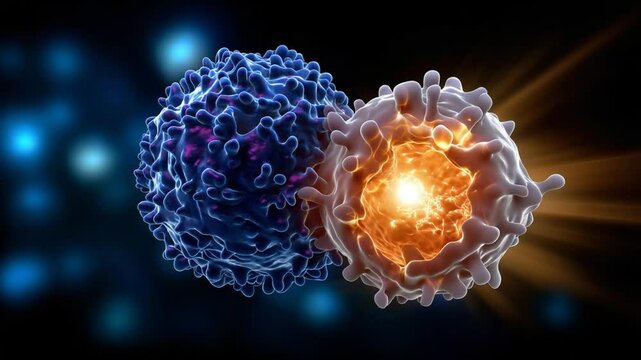 Juxtaposed Cancer Cell Transformation During T Cell Engagement