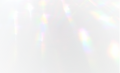 Optical prism reflection. Shine beam with rainbow flare, magic glow, and colorful sparkle. Transparent background for crystal light effect, jewelry, or fantasy filter overlay.