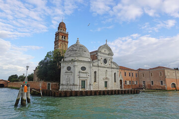 San Michele cemetery in Venice, Italy