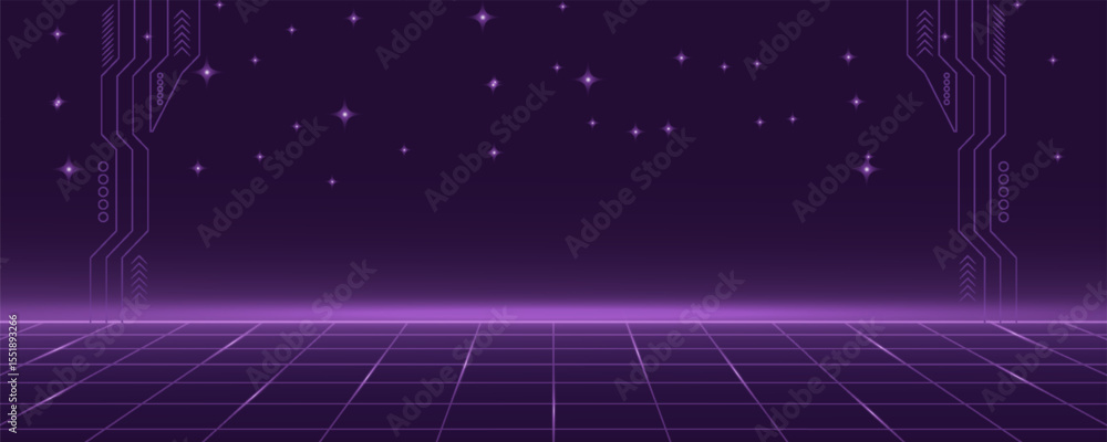 Poster level up. pixel art .8 bit game. retro video game. for game assets. retro futurism sci-fi background