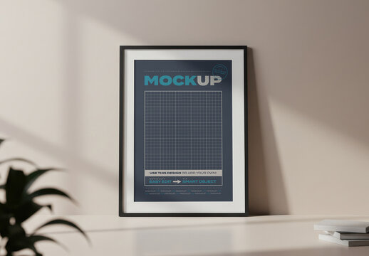 Simple Poster A3 Mockup