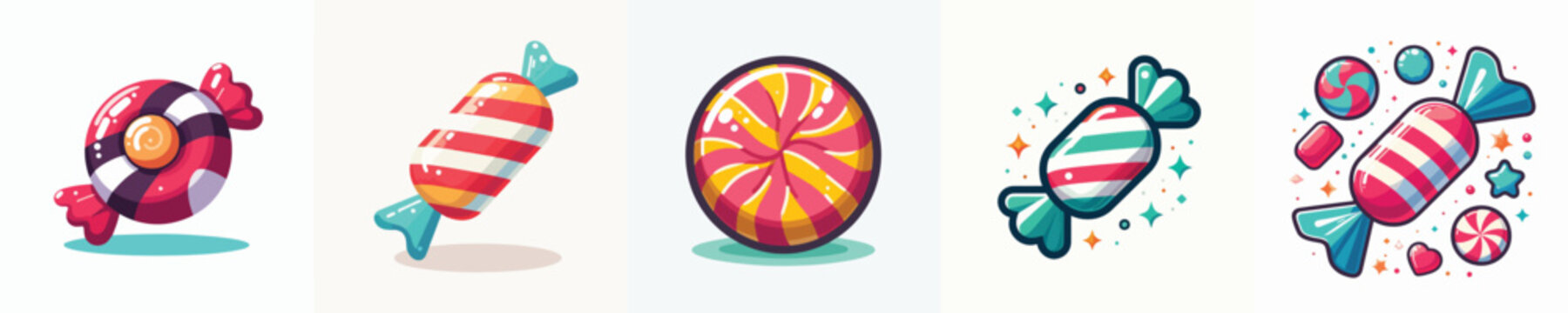 vector of a candy