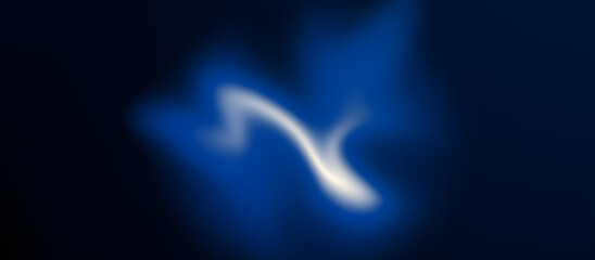 Abstract Blue Flame: Glowing Energy Background