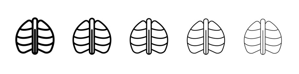 X-ray icon simple illustration logo art