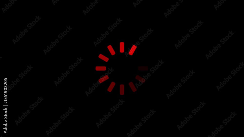Poster loading circle, video. download progress, preloaded animation web design template, interface bufferi