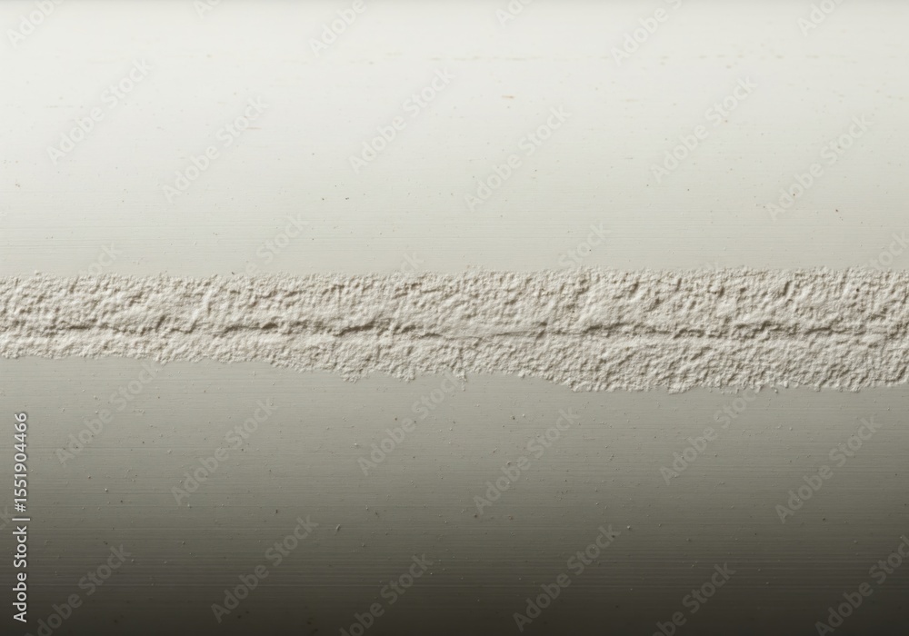 Aufkleber gritty divide texture background. close-up of a rugged, granular ridge separating two distinct plane