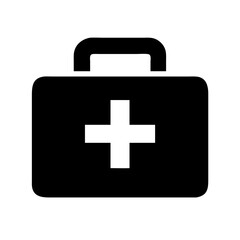 first aid kit icon vector illustration