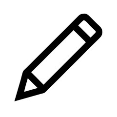pencil icon illustration