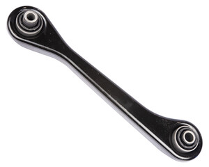Auto suspension parts, stabilizer bar on a white background