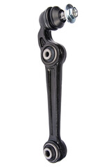 Auto suspension parts, stabilizer bar on a white background