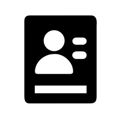 profile icon vector illustration