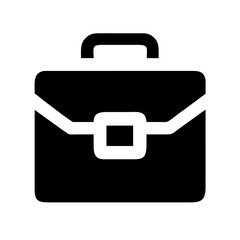 business briefcase symbol icon vector illustration