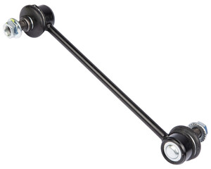 Auto suspension parts, stabilizer bar on a white background