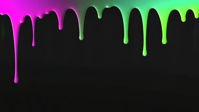 Red Paint Drip Splash Vector Illustration Art Design Fluid Pouring Drops