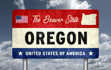 US State of Oregon - The Beaver State