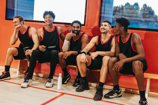 Bench bond: Teammates support from the sidelines