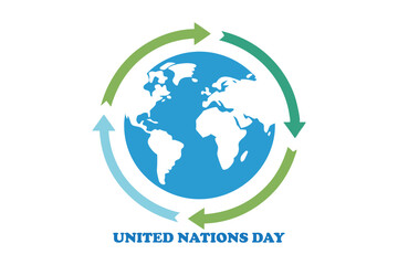 Conflict to Peace Time-Lapse Globe Vector – United Nations Day Frame Art.