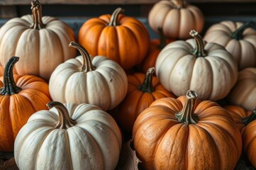 Halloween and Thanksgiving Pumpkin Decor