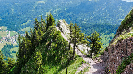 Wanderweg auf den Grossen Mythen