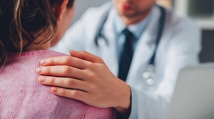 Doctor Comforting Patient