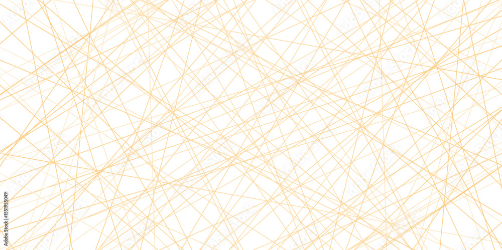 Poster abstract beautiful perfect random lines background. abstract golden lines with white background crea