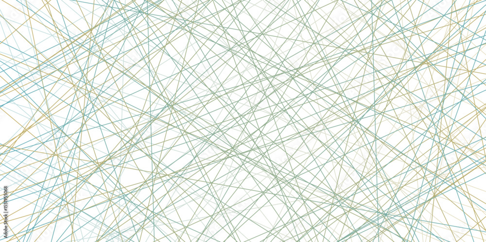 Aufkleber abstract beautiful perfect random lines background. abstract golden lines with white background crea