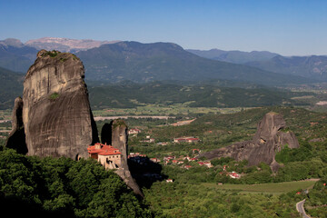 Monastery in Meteora, Greece 