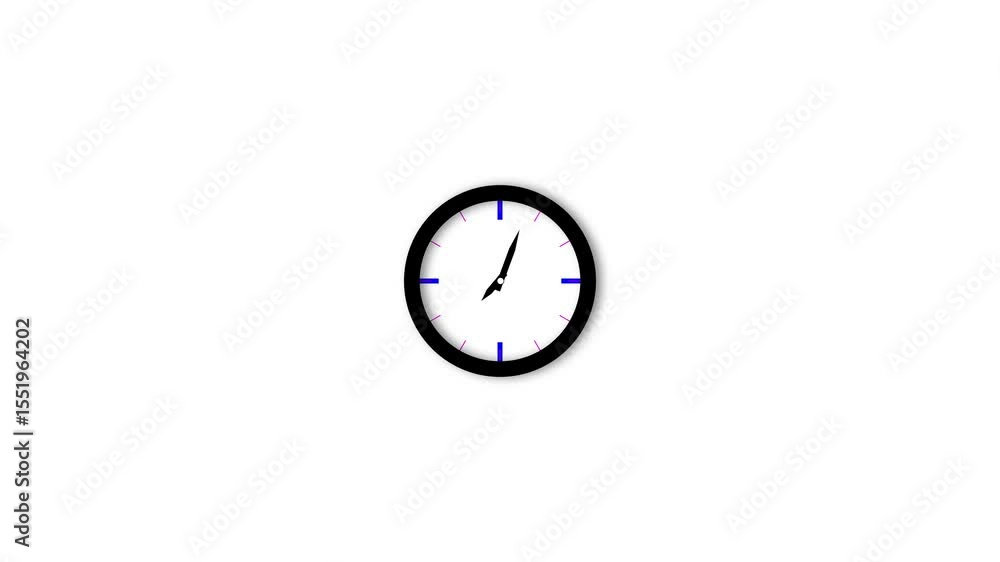 Poster stopwatch and clock icons represent precise time measurement and tracking. simple animated clock wit