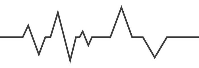 ECG Heartbeat Rhythm Irregularity Pulse Rate Graph Line Chart