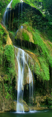 Pha Nam Yod Waterfall is 35 meters high and consists of three levels, shaped like umbrellas. It is truly spectacular and beautiful.
Located in Kaeng Krachan National Park
Phetchaburi Province.THAILAND