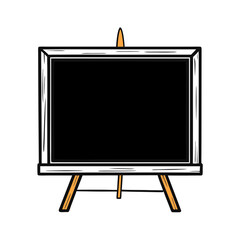 minimalist blackboard doodle drawing isolated on white background 1 on transparent background