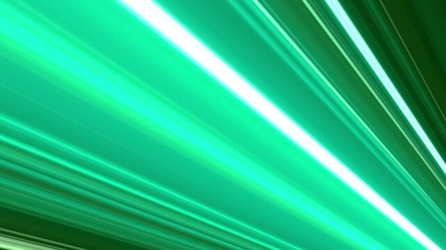 Abstract green angular lines motion graphics background animation for visuals and design