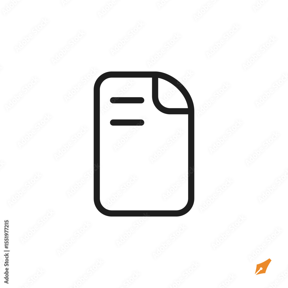 Poster document icon is designed in a visually appealing and easily recognizable style. it’s suitable for v