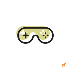 gamepad icon is designed in a visually appealing and easily recognizable style. It’s suitable for various visual needs such as apps, presentations, digital media, or other graphic design projects.