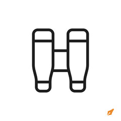 binocular icon is designed in a visually appealing and easily recognizable style. It’s suitable for various visual needs such as apps, presentations, digital media, or other graphic design projects.