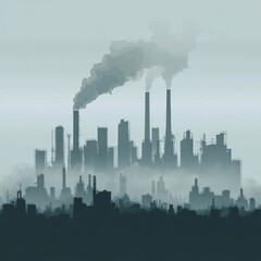 smoke from the chimney