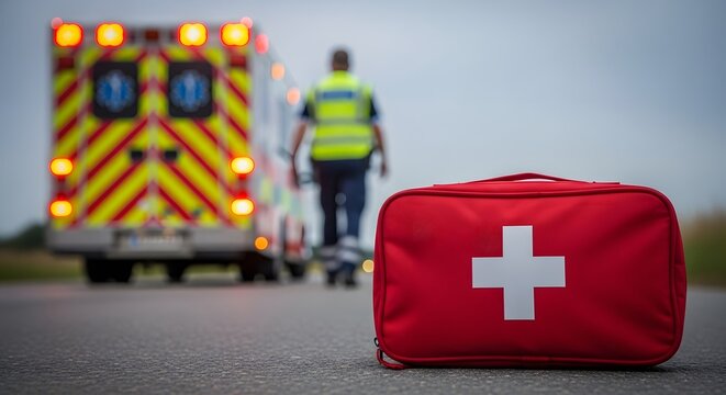 Emergency Preparedness First Aid Kit and Ambulance Response, Ensuring Safety and Quick Medical Assistance
