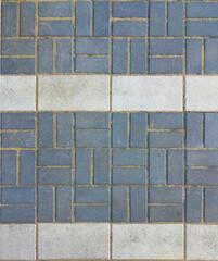 blue paving stones close up texture