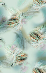 Geometrical watercolor texture repeat modern pattern