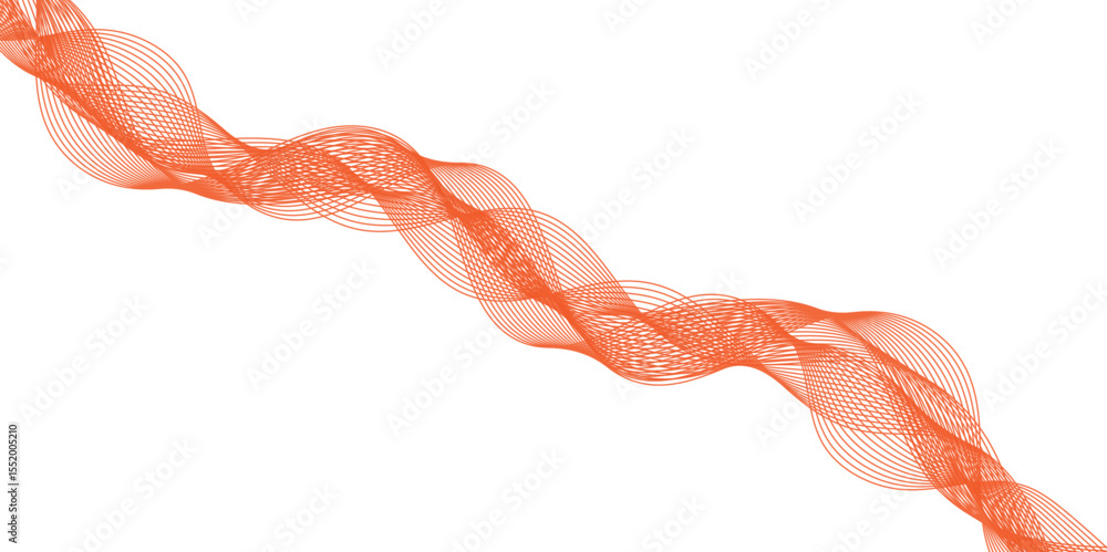 Fototapete abstract colorful wave element for design. digital frequency track equalizer. digital frequency trac